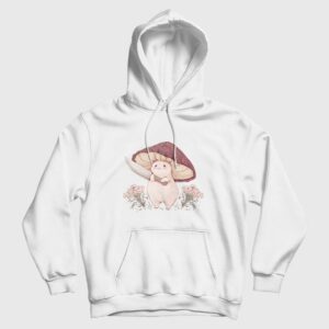 Cute Mushroom With a Knife Hoodie