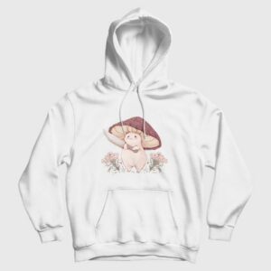 Cute Mushroom With a Knife Hoodie 3