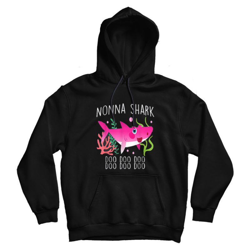 Cute Nonna Shark Doo Doo Doo Christmas Gift Ideas Hoodie Cute Nonna Shark Doo Doo Doo Christmas Gift Ideas Hoodie