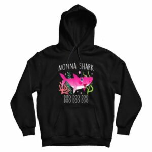 Cute Nonna Shark Doo Doo Doo Christmas Gift Ideas Hoodie
