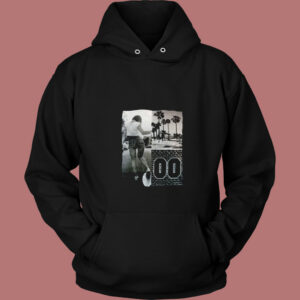 Cute Skating Girl Vintage Classic 80s Hoodie 1