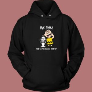 Cute Snoopy And Charlie Brown Hoodie Style 2