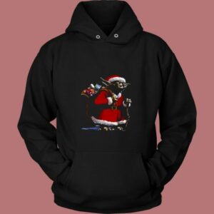 Cute Yoda Star Wars Santa Christmas 80s Hoodie 2