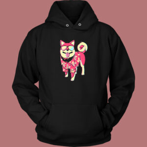 Cyberpunk Bartender Action 80s Hoodie Style