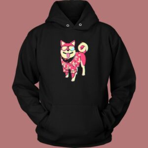 Cyberpunk Bartender Action 80s Hoodie Style