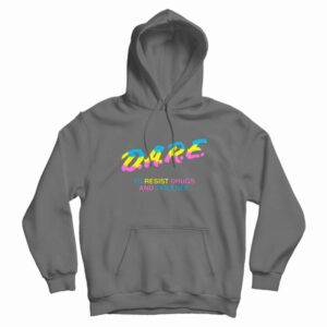 DARE 90s Drugs To Resist Drugs and Violence Hoodie 2