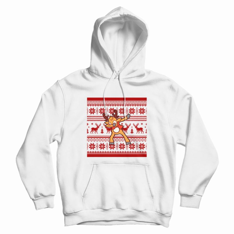 Dabbing Deer Christmas Hoodie Dabbing Deer Christmas Hoodie