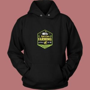 Dad And Son Farming Partners For Life Farming Vintage Hoodie