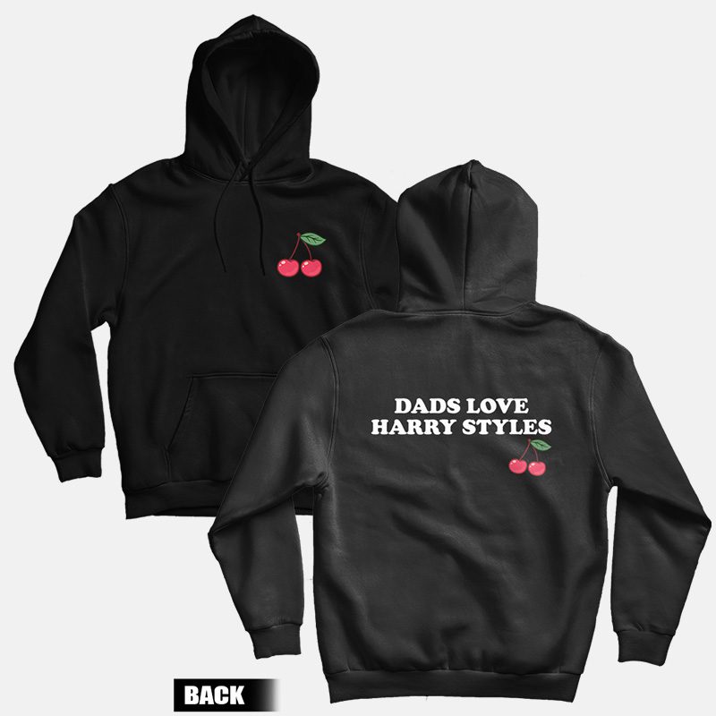 Dads Love Harry Hoodie Front and Back Dads Love Harry Hoodie Front and Back