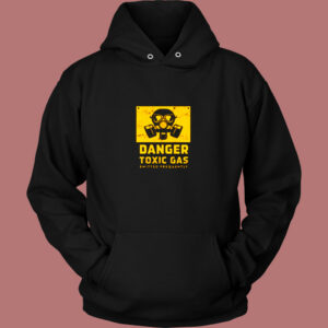 Danger Toxic Gas Emitted Frequently Vintage Hoodie