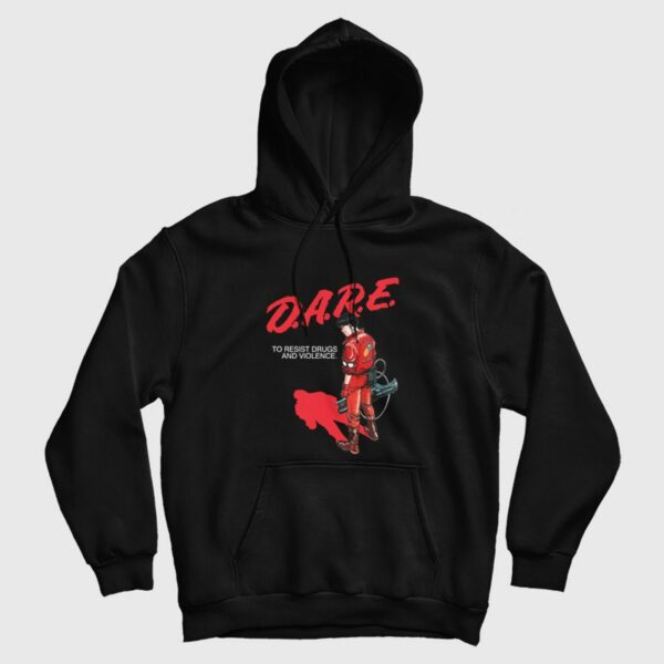 Dare Akira Resist Drugs and Violence Hoodie