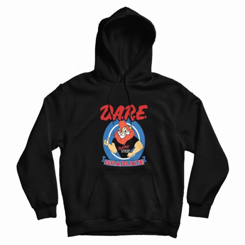 Dare Graduate Lion Keeping Kids Off Drugs Hoodie Dare Graduate Lion Keeping Kids Off Drugs Hoodie