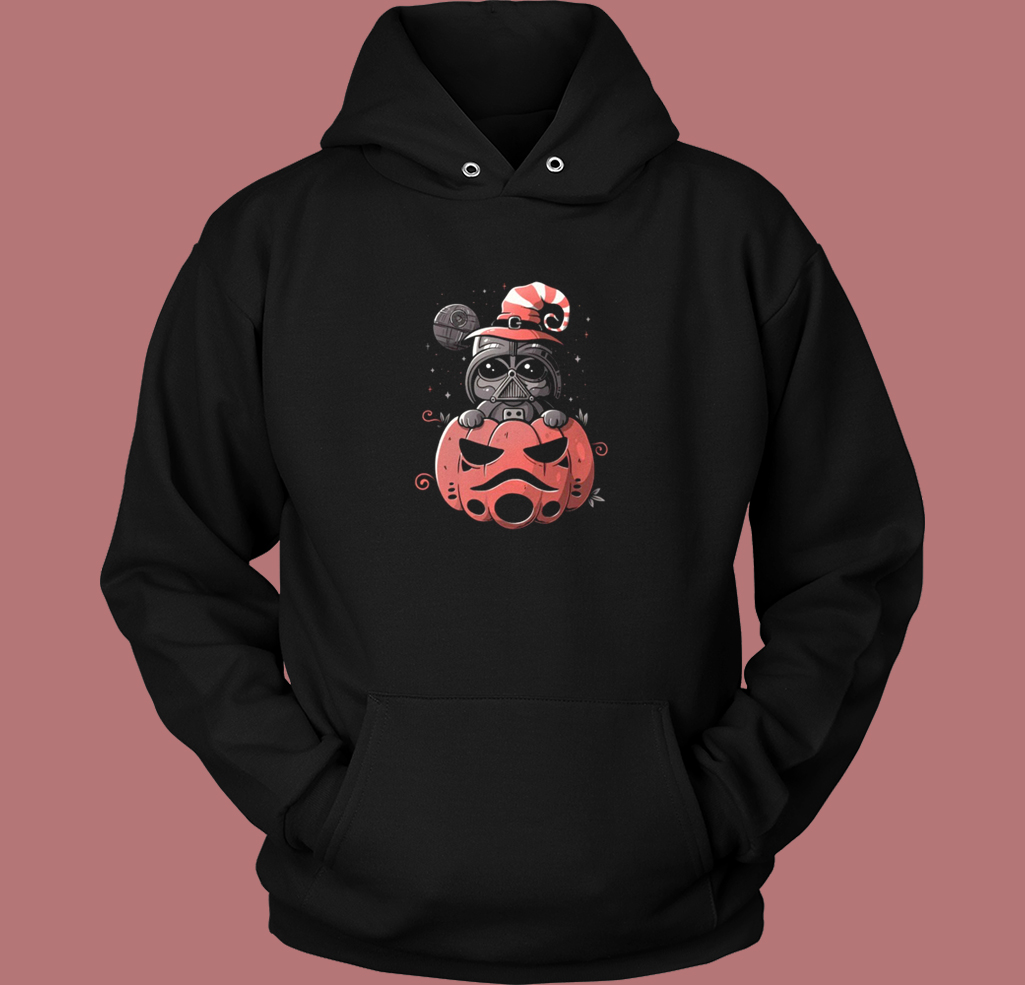 Dark Vader Side Pumpkin Hoodie Style Dark Vader Side Pumpkin Hoodie Style