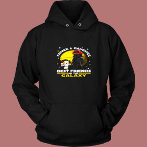 Darth Vader And Little Princess Vintage Hoodie 1