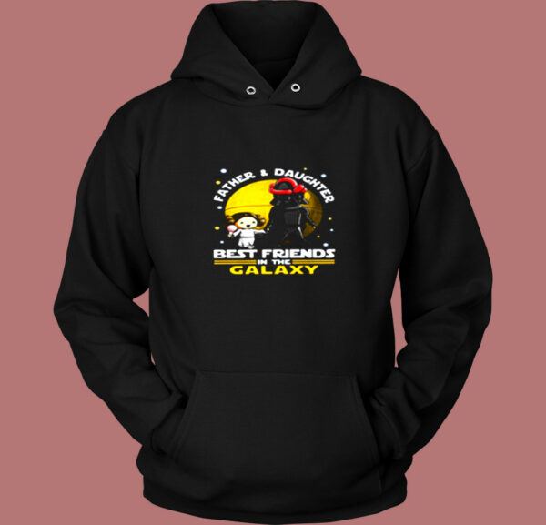 Darth Vader And Little Princess Vintage Hoodie