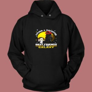 Darth Vader And Little Princess Vintage Hoodie 2
