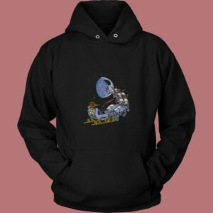 Darth Vader Christmas Sleigh Star Wars 80s Hoodie 2