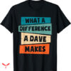 Dave Matthews Band T-shirt What A Difference