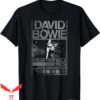 David Bowie Tour T-Shirt Isolar Tour Guitar Sketch Lyric
