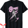David Bowie Tour T-Shirt Pink Lightning Starman Guita