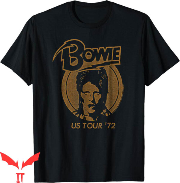 David Bowie Tour T-Shirt Ziggy Stardust 1972 Tour