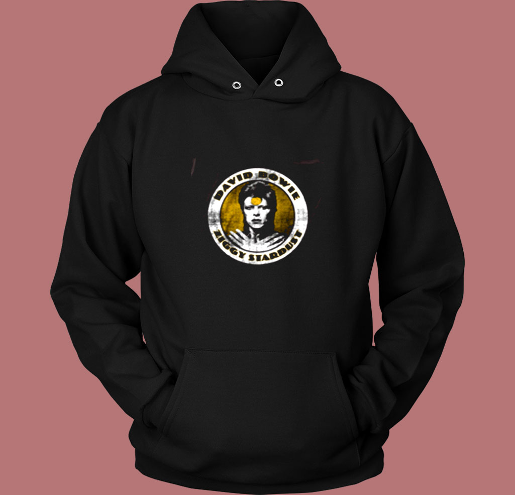David Bowie Ziggy Stardust Vintage Hoodie David Bowie Ziggy Stardust Vintage Hoodie