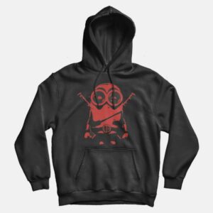 Deadpool Minions Parody Hoodie Marvel Fashion Novelty