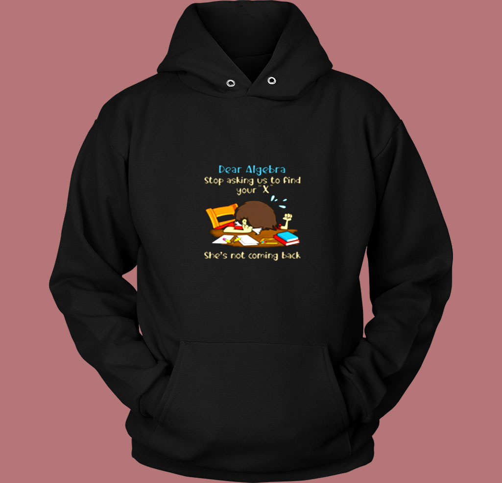 Dear Algebra Stop Asking Vintage Hoodie Dear Algebra Stop Asking Vintage Hoodie