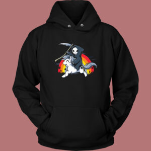 Death Is Magic Unicorn Rainbow Hoodie Style
