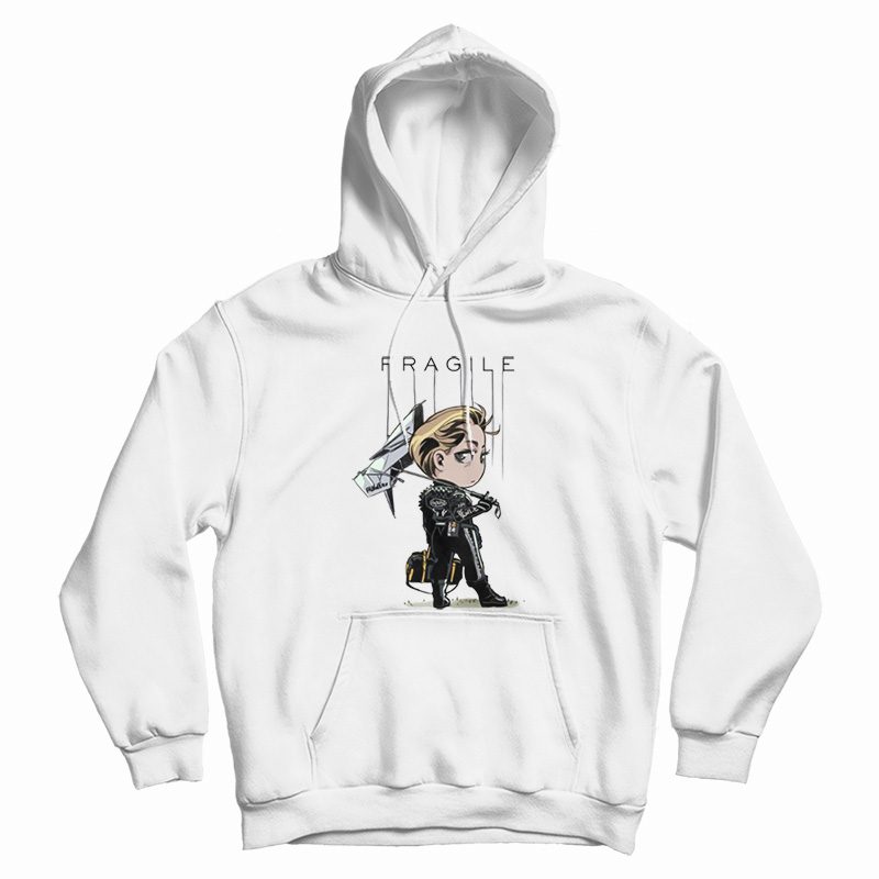 Death Stranding Kawaii Fragile Hoodie Death Stranding Kawaii Fragile Hoodie