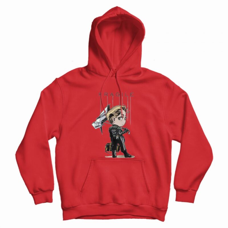 Death Stranding Kawaii Fragile Hoodie Death Stranding Kawaii Fragile Hoodie