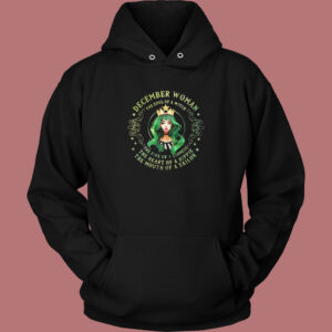 December Woman Of A Lioness Hoodie Style 1