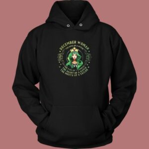 December Woman Of A Lioness Hoodie Style 2