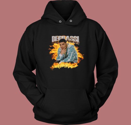 Degrassi Flames Drake Rapper Hoodie Style Degrassi Flames Drake Rapper Hoodie Style