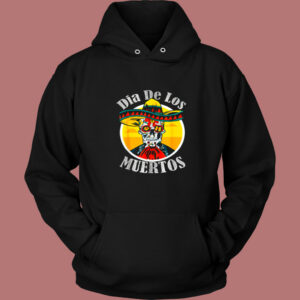 Dia De Los Muertos Day Of The Dead Skull Vintage Hoodie