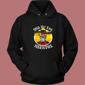 Dia De Los Muertos Day Of The Dead Skull Vintage Hoodie
