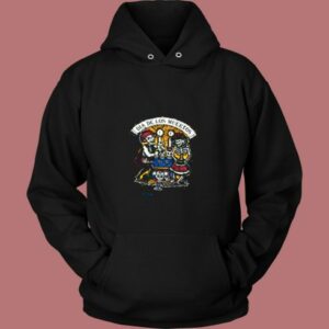 Dia De Los Muertos Vintage Hoodie 2