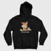 Dick Measuring Girls Hoodie Vintage
