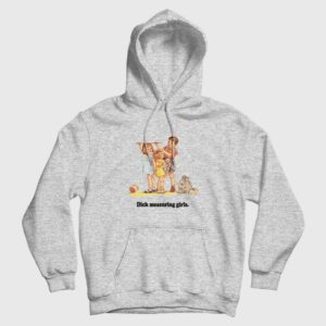 Dick Measuring Girls Hoodie Vintage