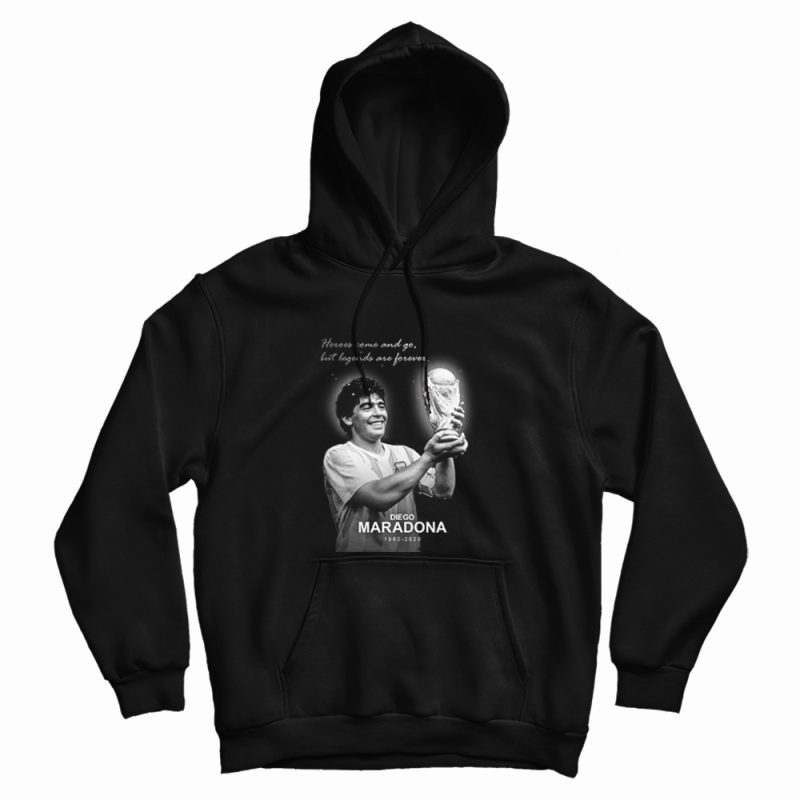 Diego Maradona Legend Hoodie Diego Maradona Legend Hoodie