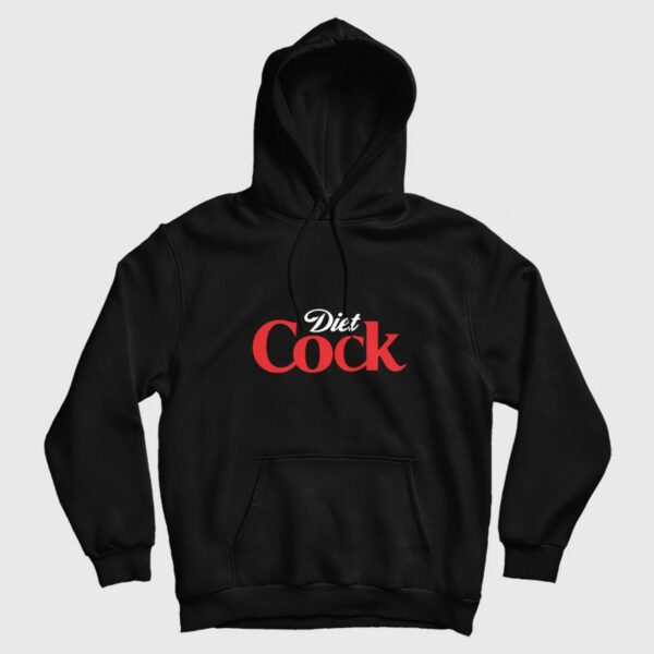 Diet Cock Coke Coca Cola Parody Hoodie