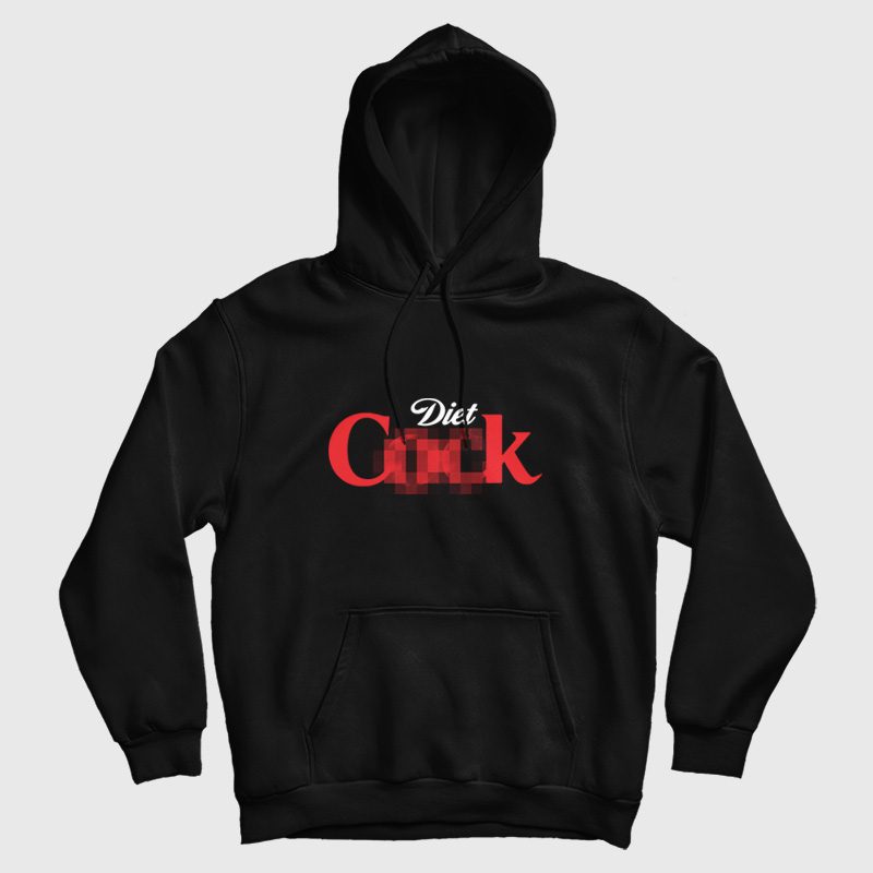 Diet Cock Parody Hoodie Diet Cock Parody Hoodie
