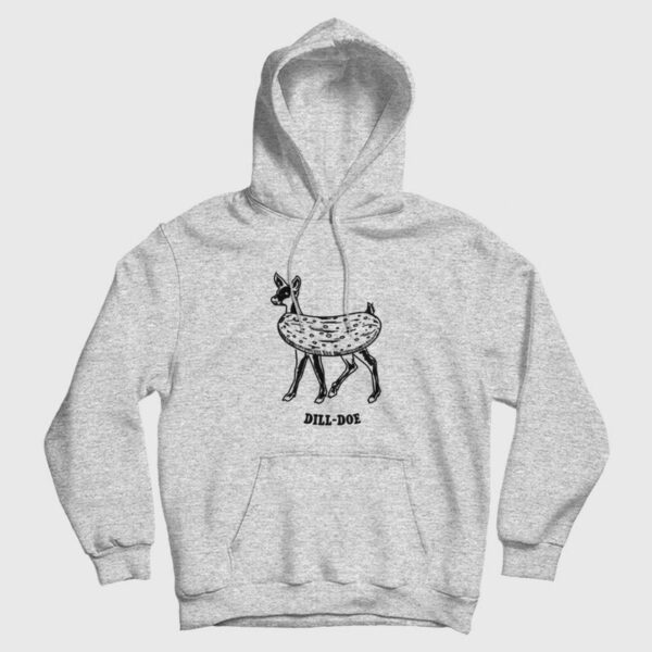 Dill Doe Funny Pickle Deer Hoodie