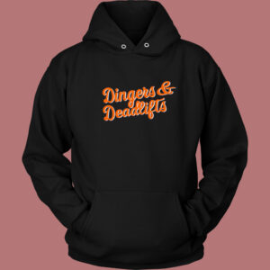 Dingers and Deadlifts Hoodie Style 1