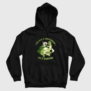 Dinosaur I’m Not A Vegetarian I’m A Herbivore Hoodie