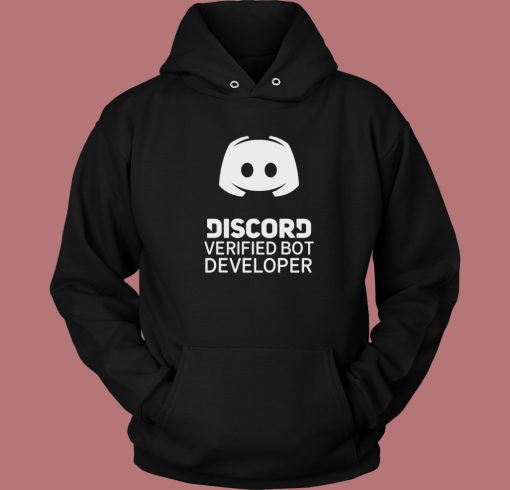 Discord Verified Bot Developer Hoodie Style Discord Verified Bot Developer Hoodie Style