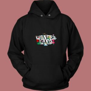 Disney Alice In Wonderland Floral Wonderland 80s Hoodie 2