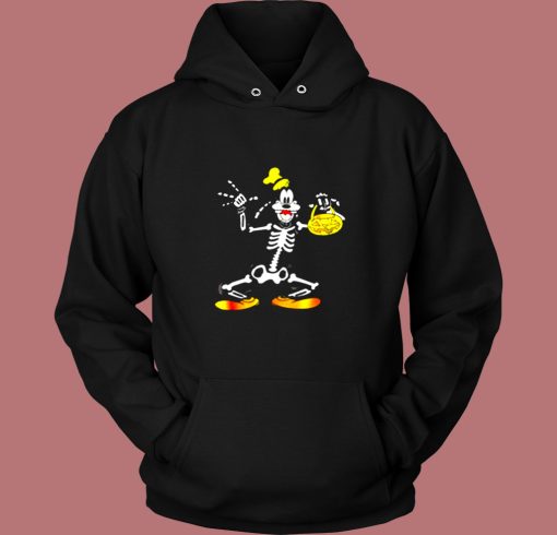 Disney Goofy Skeleton Halloween Vintage Hoodie Disney Goofy Skeleton Halloween Vintage Hoodie