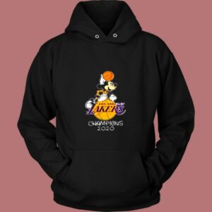 Disney Los Angeles Lakers Champion 2020 Vintage Hoodie