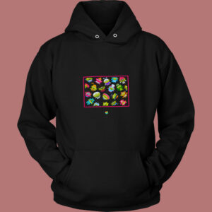 Disney Pixar Alien Remix Frame 80s Hoodie 1